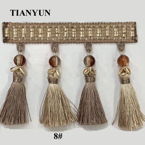 Frange Decorative in Poliestere di Alta Qualità, Produzione Diretta Tianyun, per Tende e Tessili per la Casa - Product Image 5