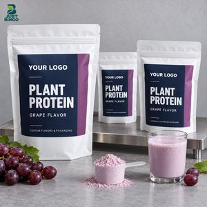 Proveedor OEM de Polvo de Batido de Proteínas Halal de Marca Privada con Impresión de Etiquetas y Diseño de Empaque para Marcas de Nutrición - Product Image 1