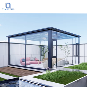 Véranda en aluminium pour jardin résidentiel, espace de vie extérieur - Product Image 2