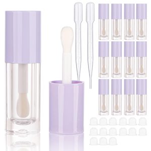 Cruelty Free Liquid MIneral Color Changing Lip Oil Private Label Moisturizing Vegan Plumping Clear Lip Oil <b>Tint</b> Glow - Product Image 4