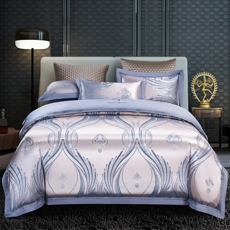 Luxury High Quality Cotton 3D Printed Bed Sheet Duvet Cover Bedding Set