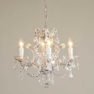 Lampadario Maria Teresa in Cristallo a 4 Luci SM SAINT <span class=keywords><strong>MOSSI</strong></span>, Lampadario Moderno in Cristallo - Product Image 2