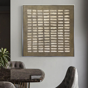 Nghệ thuật tường trừu tượng hiện đại vải tối giản sơn dầu vẽ tay kích thước lớn vẽ tay sơn dầu hình ảnh kết cấu tác phẩm nghệ thuật - Product Image 1