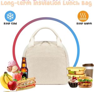 Bolsa de Almuerzo Reutilizable Ecológica de Gran Capacidad, Aislamiento Térmico para Viajes al Aire Libre, Salidas de Primavera y Picnic - Product Image 3