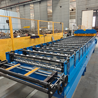 Machine de formage à froid Aluzinc pour la fabrication de tuiles Calaminas, acier coloré haute précision, marque Fada, origine Hebei