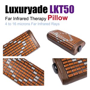 Bantal Pemanas Tourmaline Luxuryade LKT50 Terapi Inframerah Jauh Pijat Jade Nuga Bantal Terbaik - Product Image 3