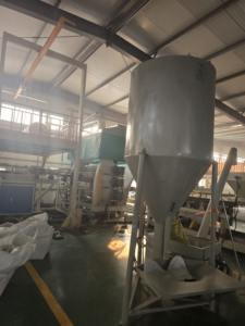 Máquina de fabricación de material impermeable de PVC directo de fábrica, núcleo de garantía de 1 año que incluye PLC de motor de rodamiento de caja de cambios, no nuevo - Product Image 2