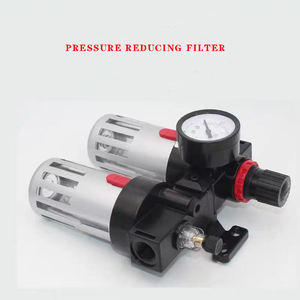 Filtro de Aire Neumático <span class=keywords><strong>AFC</strong></span> <span class=keywords><strong>BFC</strong></span> 2000, Filtro para Compresor de Aire con Manómetro y Vaso Lubricador - Product Image 4