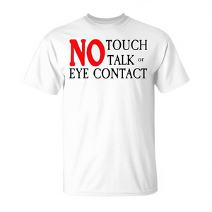 T-shirt « Pas de conversation ni contact visuel » pour chien d'assistance - Product Image 3