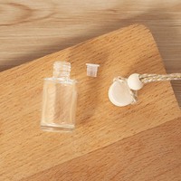 Diffuseur de parfum cylindrique de haute qualité pour voiture, flacon avec bouchon couronne, 10 ml, en verre sérigraphié pour parfum