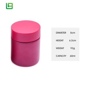 Vente en gros <span class=keywords><strong>5g</strong></span> 10g 15g 20g 30g 50g 60g 100g pot cosmétique rouge foncé Uv Concentrés à l'épreuve des enfants bocal en verre avec bouchon à l'épreuve des enfants - Product Image 2