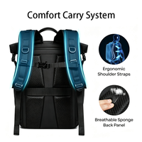 Tas Ransel Anti Air untuk Pria, Kapasitas Besar, Muat Laptop 17 Inch, Anti Maling, Dilengkapi USB Charging, Cocok untuk Bisnis, Perjalanan, Kantor, dan Komuter, Logo Custom