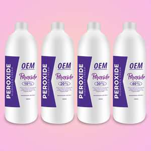Private Label No Ammonia Hair Peroxide Bleach <strong>Developer</strong> 10 20 30 <strong>40</strong> <strong>Volume</strong> for Professional Salon in stock - Product Image 1