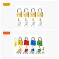 Juegos de Bloques de Construcción de Plástico ABS al por Mayor, Candado y Llave, Ladrillos de Plástico, Colores Personalizados, Logotipo y Empaque para Tiendas Minoristas