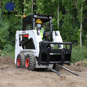 مرفقات Skidsteer مع آلة تهذيب آلة تهذيب الزلاجات ، آلة تجزازة قواطع قماشية - Product Image 1