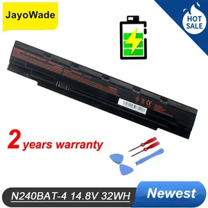 工厂14.8v新N240BAT-4笔记本电池，适用于<span class=keywords><strong>Sager</strong></span> NP3240 6-87-N24JS-42L3 6-87-N24JS42L2 - Product Image 2
