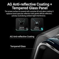 Refroidisseur liquide AIO TCOMAS 360 mm avec écran LCD incurvé de 6,67 pouces et ventilateurs ARGB, système de refroidissement de processeur de jeu de bureau haut de gamme 350 W TDP