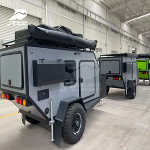 Mini Aluminum Camper <strong>Trailer</strong> Motorcycle Offroad Travel Rv Van Offroad Mini Caravan Australian Standard - Product Image 1