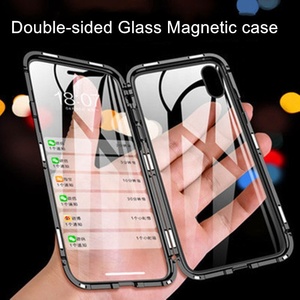 Vente en gros à chaud Personnalisé OEM Anti-espion Magnétique Double Face Verre Téléphone Cas Compatible Pour <span class=keywords><strong>Iphone</strong></span> X/Xs/<span class=keywords><strong>Max</strong></span> - Product Image 2