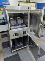 Friteuse électrique commerciale pour cuisine de restaurant de restauration rapide avec système de hotte aspirante sans conduit