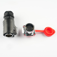 LP24 Factory Shipping 2 3 4 5 7 9 12 14 Core Flange Connector - General Wipro Poplon Trailer Aviation Plug Socket Manufacturer