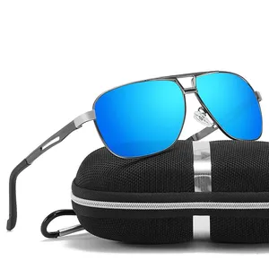 Neue Männer Polarisierte Sonnenbrille Square Großhandel Unisex Cool Sun Glasses
