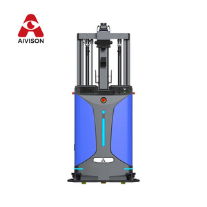 Aivison <span class=keywords><strong>AGV</strong></span> Laser SLAM Smart Stacker Carretilla elevadora inteligente AMR electrónico se mueve libremente - Product Image 5