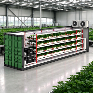 Contenedor de Invernadero Comercial Skyplant, Gran Sistema Hidropónico para Cultivo de Fresas, Unidad de Agricultura Vertical Interior - Product Image 1