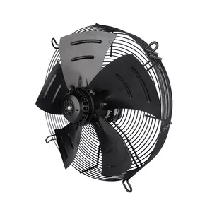 Ventilador axial do motor elétrico de 450mm ac, 4 lâminas metálicas, ventilador antigo do pedal, ventilador axial da ventilação