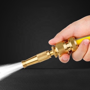 מפעל ברזל ישיר פליז אקדח רב-תכליתי גן זרבובית עם מחבר מהיר צינור לניקוי השקיית ניקוי - Product Image 2