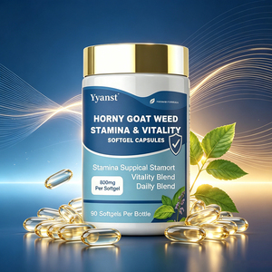 Extrait de Horny Goat Weed en gélules molles 800mg 90 pièces – Complément Herbal pour Soutenir la Force Physique et Maintenir la Vitalité Quotidienne des Hommes - Product Image 4