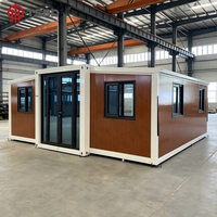 Toplu Fiyat Dayanıklı Rüzgar Geçirmez Su Geçirmez 20ft Genişletilebilir Konteyner Ev Prefabrik Konut Modüler Ev