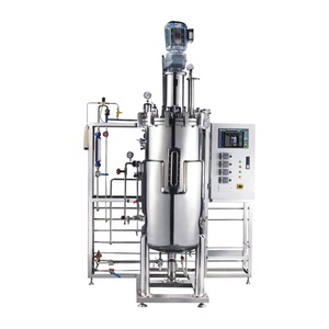 Pilot Glass Stainless Steel Sewage Compost Yeast <strong>Fermenter</strong> <strong>Bioreactor</strong> for Food Waste - Product Image 5