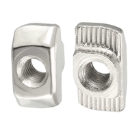 Écrous à glissière étagés M3 M4 M5 M6 M8 pour profilés en aluminium 3030 4040