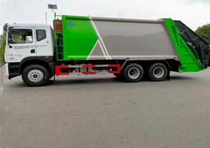 Dongfeng 6 * 4Super-Above Compresión de basura TruckCompactor Camión de basura Compresión Camión de basura - Product Image 3