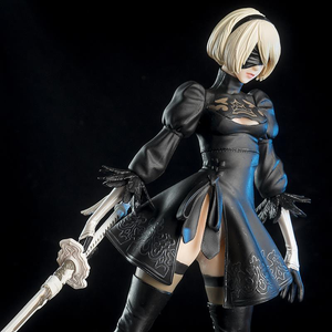 Nier: หุ่นแอ็กชันหุ่นยนต์อะนิเมะ <span class=keywords><strong>yorha</strong></span> <span class=keywords><strong>No</strong></span>. <span class=keywords><strong>2</strong></span> Type <span class=keywords><strong>B</strong></span> 28cm ทำจาก PVC โมเดลอะนิเมะของเล่นสำหรับเป็นของขวัญ - Product Image 1