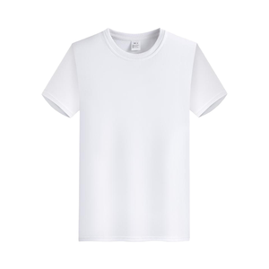 Camisetas Blancas Casuales de Hombre al por Mayor, 60% Algodón, 40% Poliéster, Tejido de 220g, Impresión Personalizada - Product Image 4