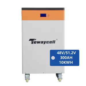 모바일 ESS LiFePO4 배터리 팩 48v 300Ah 15kwh 태양 에너지 저장 장치 (WIFI 연결 포함)