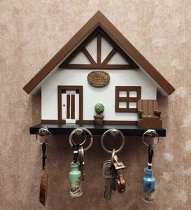 Decorazione da Parete in Legno dal Design Moderno per Ingresso, Si Integra Perfettamente con Temi Rustici e Farmhouse - Product Image 2