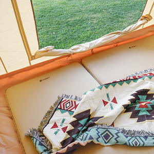 Matelas de couchage léger pour la randonnée 2025 avec pompe intégrée, matelas autogonflant avec oreiller pour le camping et les voyages - Product Image 3