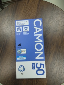 Camon 50 Pro หน้าจอโค้งเต็มจอ ฝาหลังกระจก กล้องหลายเลนส์ ระบบกันสั่นภาพแบบออปติคอล รุ่นทั่วโลก - Product Image 1