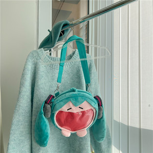 Nueva Mochila Transparente con Diseño <span class=keywords><strong>de</strong></span> Hatsune Miku, Linda Mochila Cruzada para Niñas, Venta al Por Mayor del Fabricante - Product Image 4