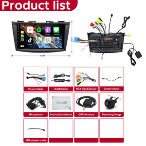 วิทยุติดรถยนต์ระบบแอนดรอยด์ 15 แบบ 2Din เครื่องเล่นมัลติมีเดียพร้อมระบบนำทาง GPS รองรับ Carplay สำหรับรถยนต์ซูซูกิ สวิฟท์ ปี 2010-2016 พร้อม WIFI DSP FM4G+64GB - Product Image 6