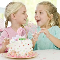 Meilleures ventes : 5 décorations de gâteau Princesse Rose, décorations Joyeux Anniversaire en forme de cœur et de perles pour l'anniversaire des filles