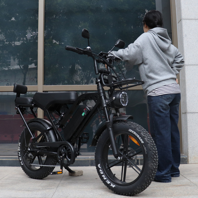 VOMO X80 Pro Fatbike Rear Seat Electric Bike X80PRO Velo Electrique EU Bike Electric X80 E-bike 250W Ebike