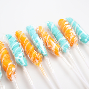 Bonbon En gros OEM chất lượng cao giáng sinh kẹo tùy chỉnh <span class=keywords><strong>Pop</strong></span> Stick hình dạng Twist <span class=keywords><strong>Lollipop</strong></span> ngọt ngào - Product Image 3