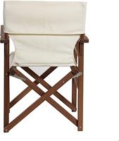 IL-399, Taille Personnalisée et Couleur RPET Tissu Écologique En Bois Pliant Directeur Chaises Peut être Personnalisé