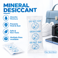 Gel de silice déshydratant, absorbeur d'humidité pour l'emballage d'aliments, de chaussures, de sacs, d'électronique, sûr, écologique, OEM, ODM