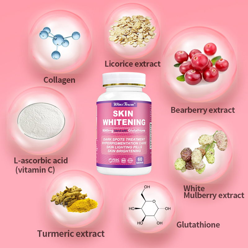 Glutathione Complex Pills 5000mg with Vitamin C Licorice for Skin Radiance  Even Tone Antioxidant Support Tablets Vegan| Alibaba.com
