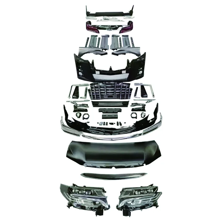 Exterieur Mod Kit Voor Aangepaste Voertuigen Voor Toyota Vellfire 30-serie 2015-2017 Upgrade Naar Toyota Alphard 30-serie 2015-2017